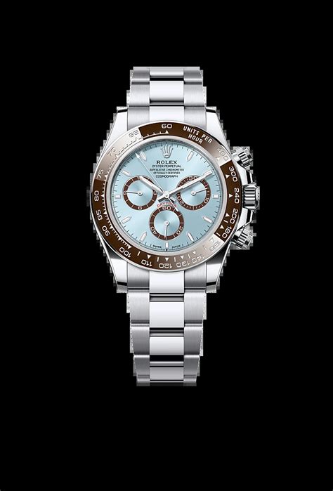 rolex quadrante blu ghiaccio|Rolex Cosmograph Daytona Oyster, 40 mm, platino M126506 .